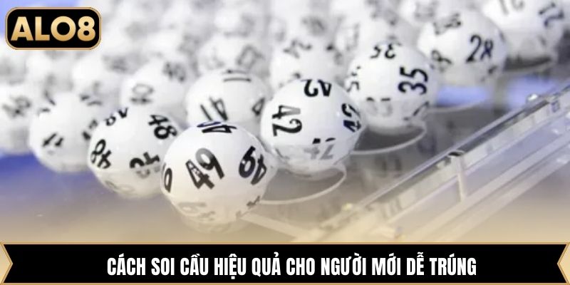 Cách soi cầu hiệu quả cho người mới dễ trúng