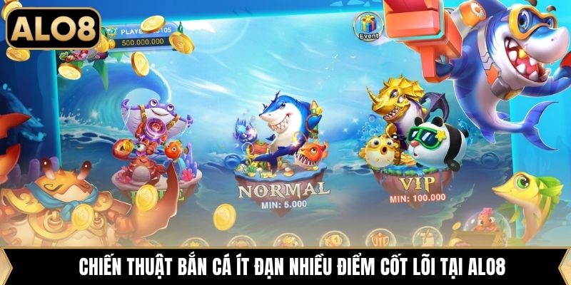 Chiến thuật bắn cá ít đạn nhiều điểm cốt lõi tại Alo8