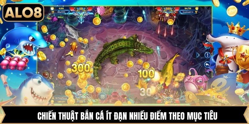 Chiến thuật bắn cá ít đạn nhiều điểm theo mục tiêu