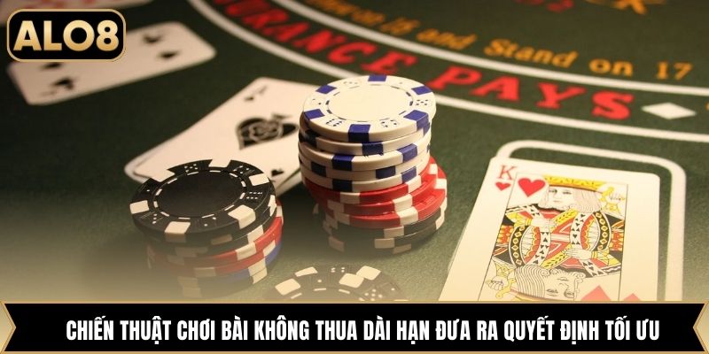 Chiến thuật chơi bài không thua dài hạn đưa ra quyết định tối ưu