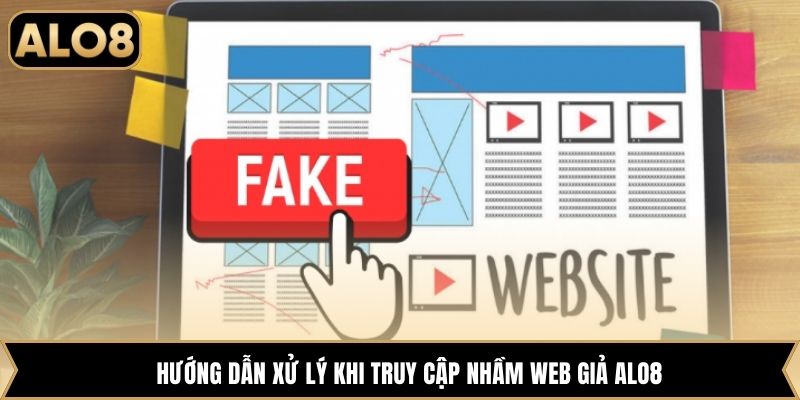 Hướng dẫn xử lý khi truy cập nhầm web giả Alo8