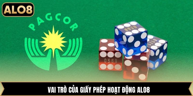 Vai trò của giấy phép hoạt động Alo8
